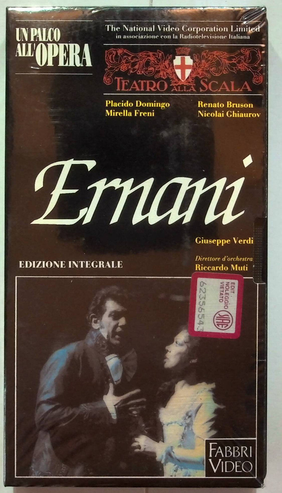 EBOND Un Palco All'opera - Ernani Editoriale VHS VH001636