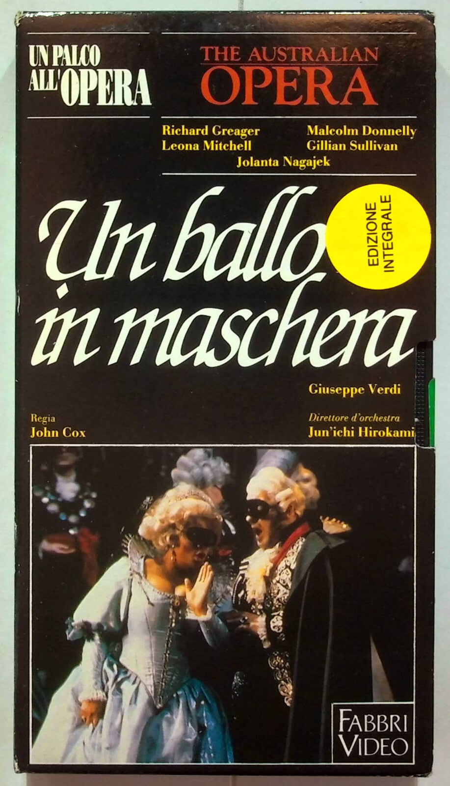 EBOND Un Palco All'opera - Un Ballo In Maschera Editoriale VHS VH001637