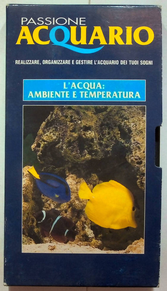 EBOND Passione Acquario - L'acqua Ambiente e Temperatura Editoriale VHS VH001638