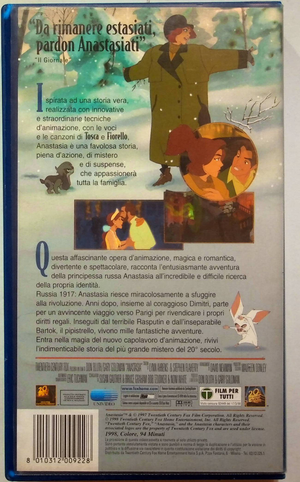 EBOND Anastasia VHS VH001680