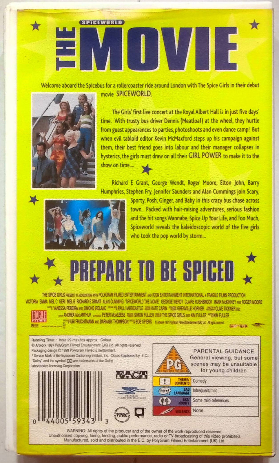EBOND Spice World - VHS VH001718