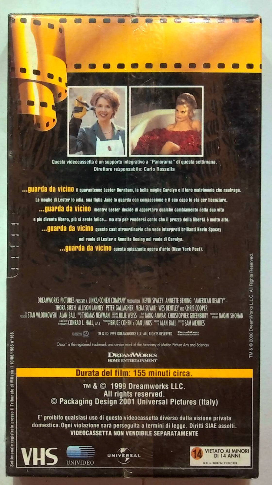 EBOND American Beauty Editoriale VHS VH001724