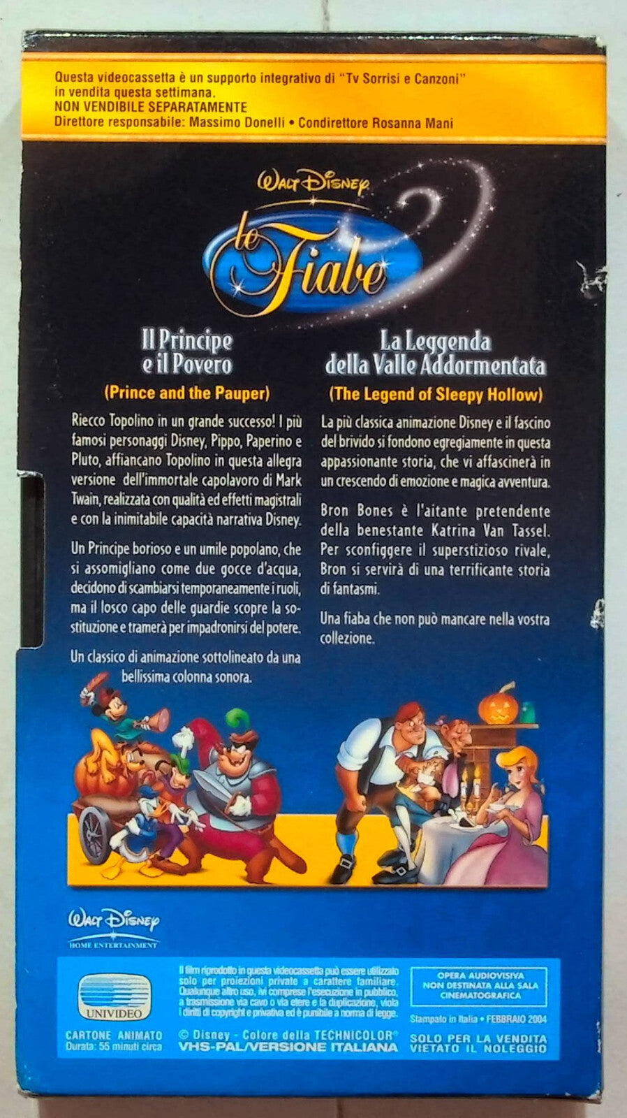 EBOND Il Principe e Il Povero - Le Fiabe Walt Disney Editoriale VHS VH001729