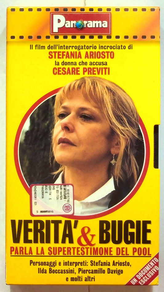 EBOND Verita & Bugie Parla La Super Testimone Del Pool Editoriale VHS VH001754