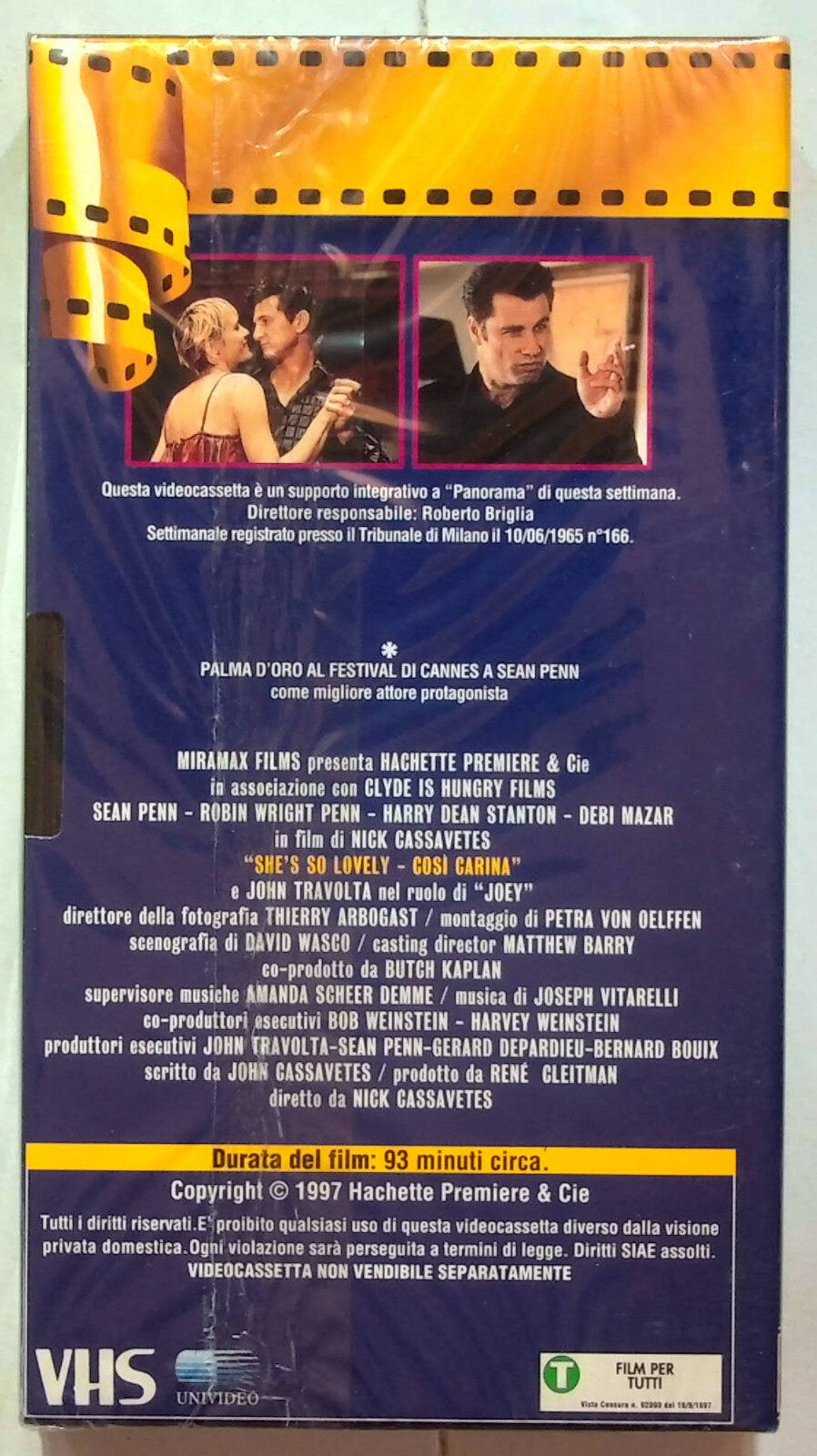 EBOND She's So Lovely Cosi Carinaeditoriale VHS VH001761