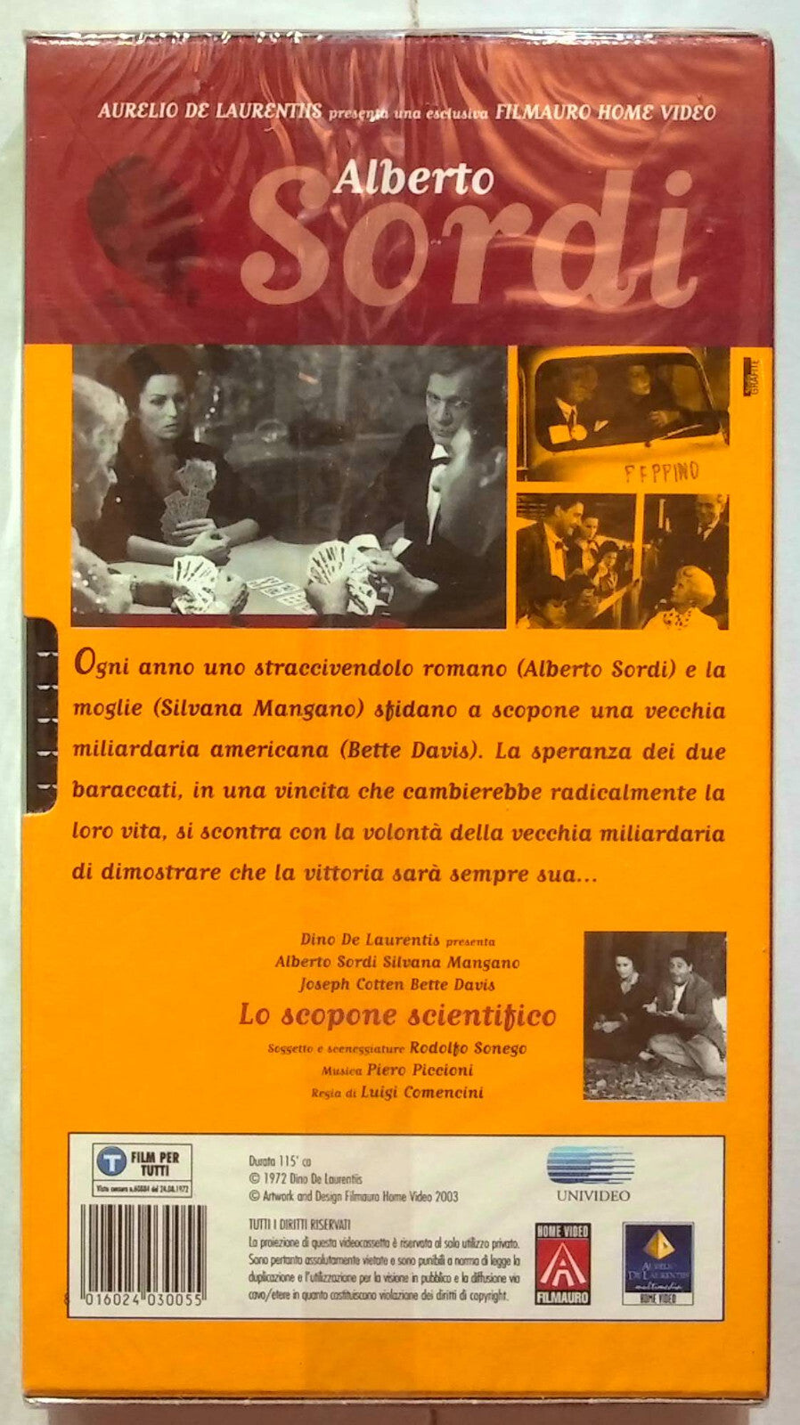 EBOND Lo Scopone Scientifico Editoriale VHS VH001769