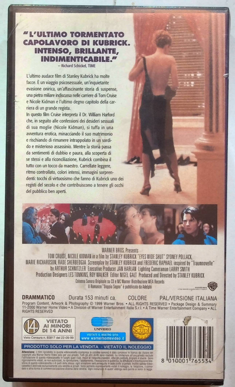 EBOND Eyes Wide Shut VHS VH001786