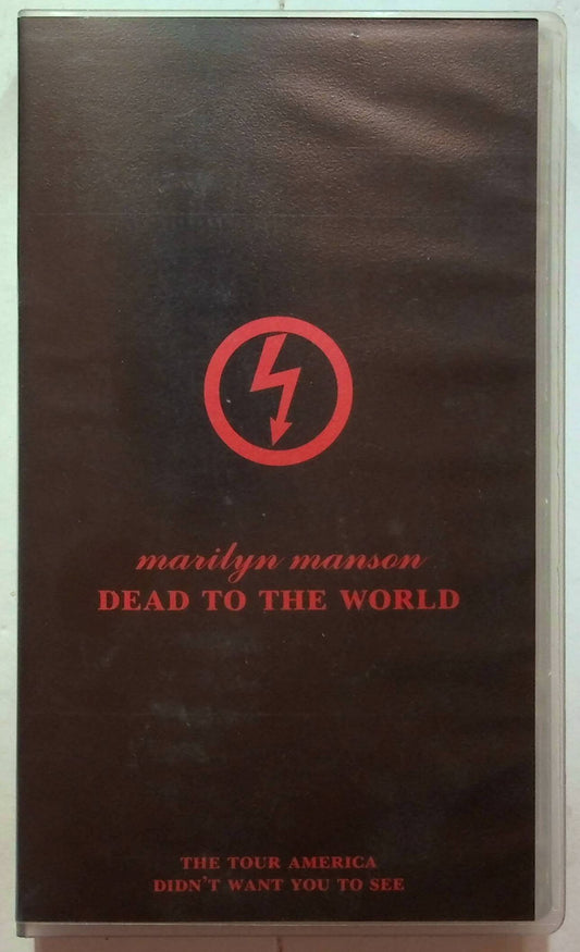EBOND Marilyn Manson Dead To The World VHS VH001804