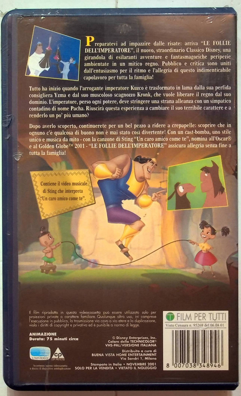 EBOND Le Follie Dell'imperatore - I Classici Walt Disney VHS VH001809