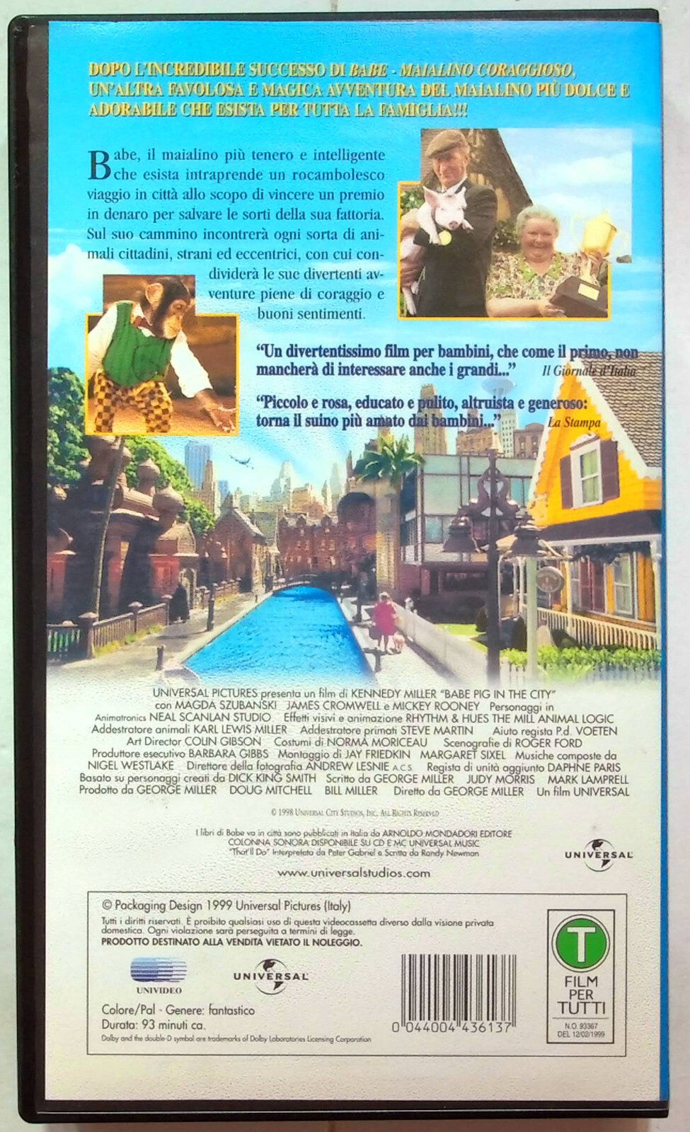 EBOND Babe Va In Citta VHS VH001818