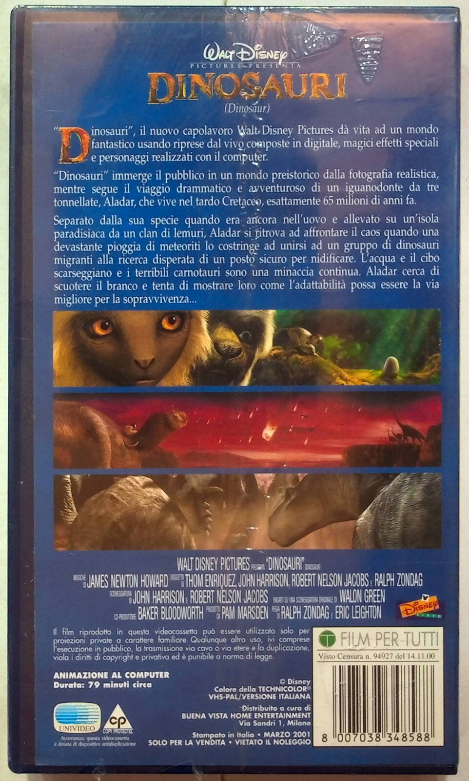 EBOND Dinosauri - Walt Disney VHS VH001827