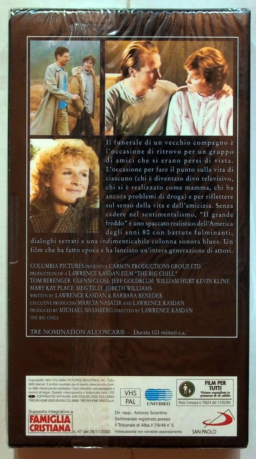 EBOND Il Grande Freddo Editoriale VHS VH001873