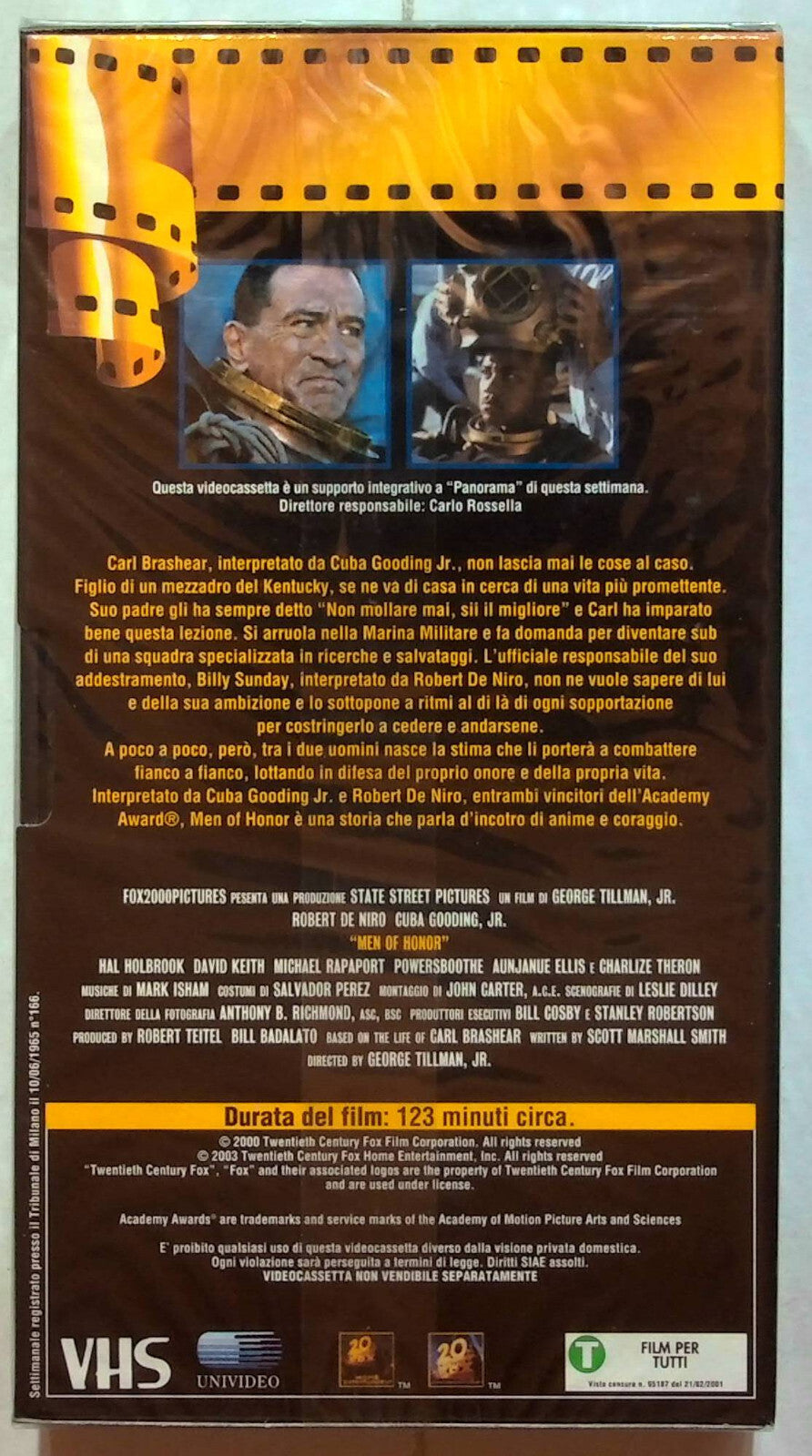 EBOND Men Of Honor - L'onore Degli Uomini Editoriale VHS VH001906