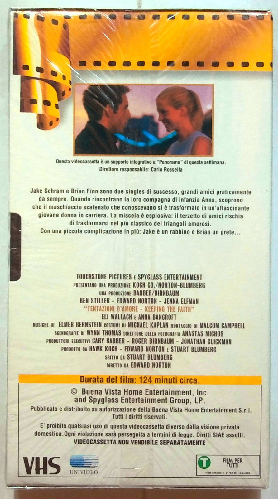 EBOND Tentazioni D'amore Editoriale VHS VH001909