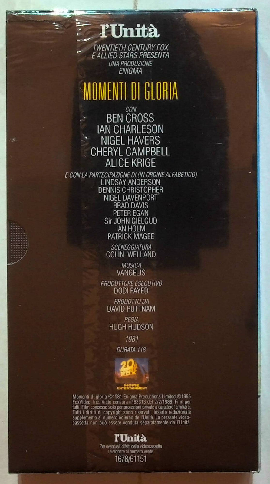 EBOND Momenti Di Gloria Editoriale VHS VH001910