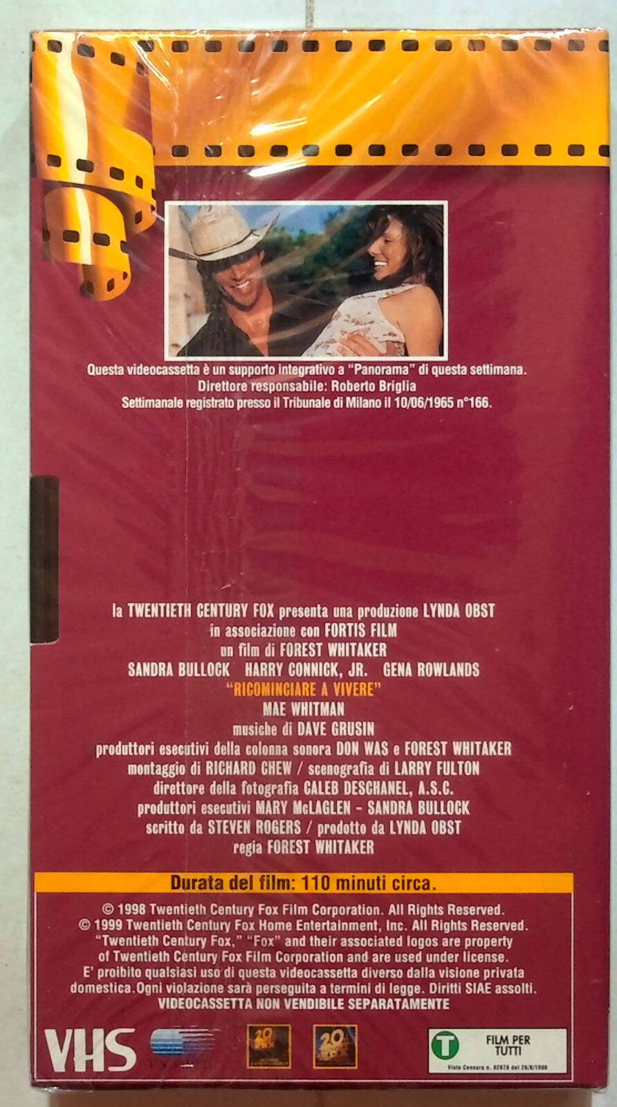 EBOND Ricominciare A Vivere Editoriale VHS VH001914