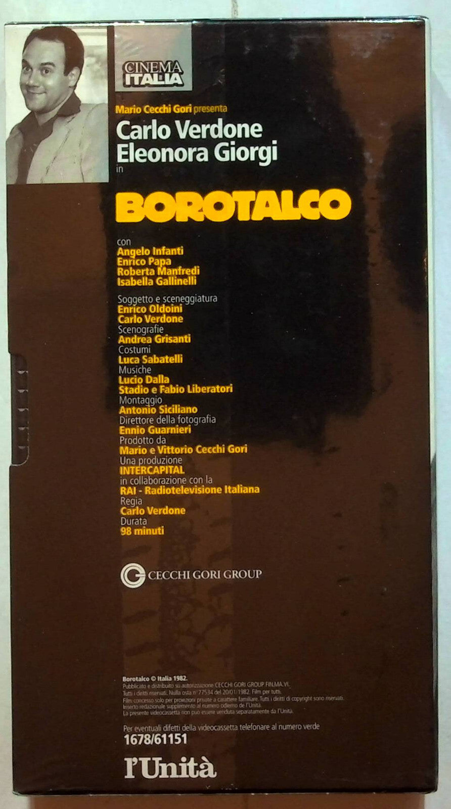 EBOND Borotalco Editoriale VHS VH001933