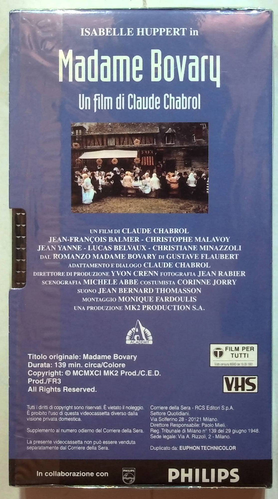 EBOND Madame Bovary Editoriale VHS VH001951