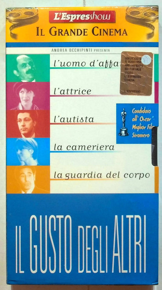 EBOND Il Gusto Degli Altri Editoriale VHS VH001953