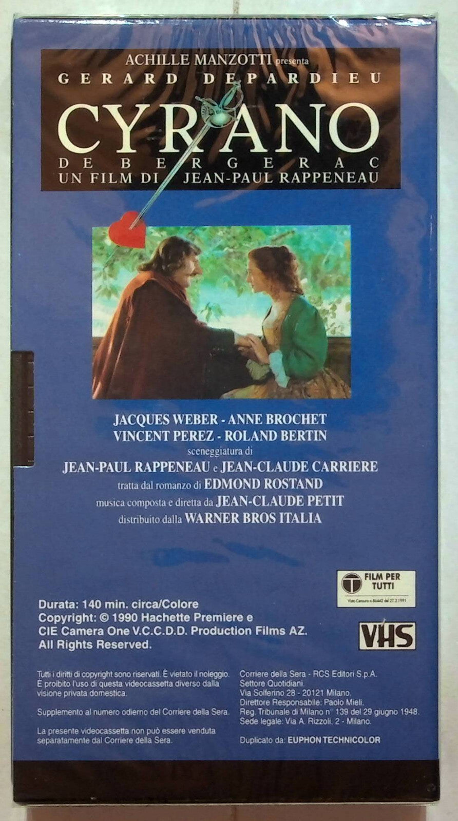EBOND Cyrano De Bergerac Editoriale VHS VH001955