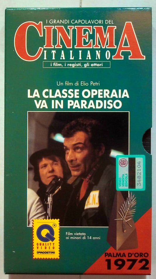 EBOND La Classe Operaia Va In Paradiso Editoriale VHS VH002020