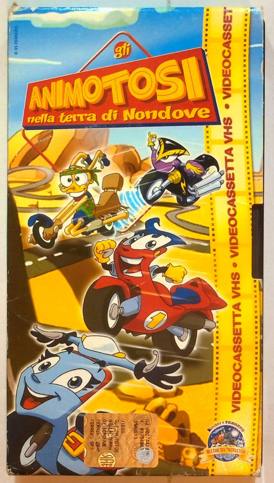 EBOND Gli Animatosi Nella Terra Di Nondove Editoriale VHS VH002067