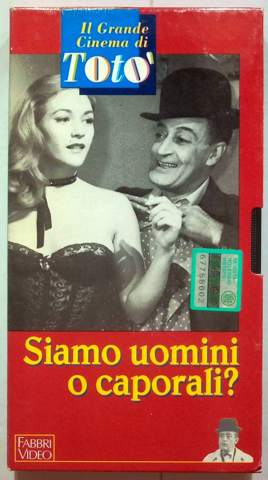 EBOND Siamo Uomini o Caporali? Editoriale VHS VH002072
