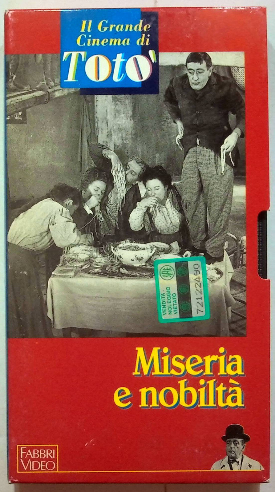 EBOND Miseria e Nobilta Editoriale VHS VH002075