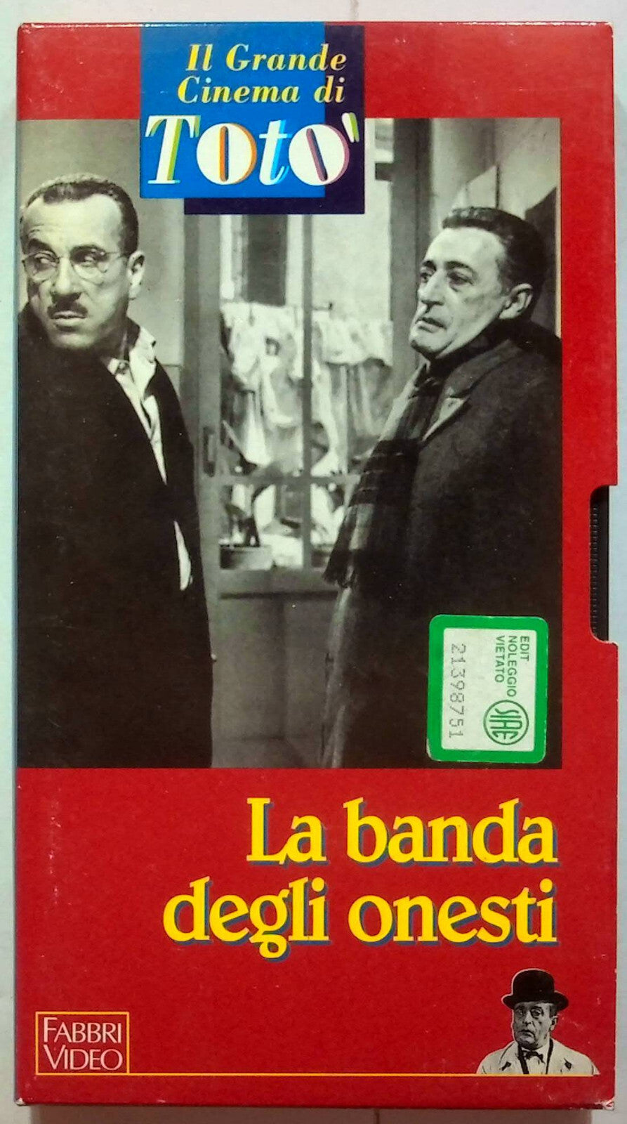 EBOND La Banda Degli Onesti Editoriale VHS VH002077