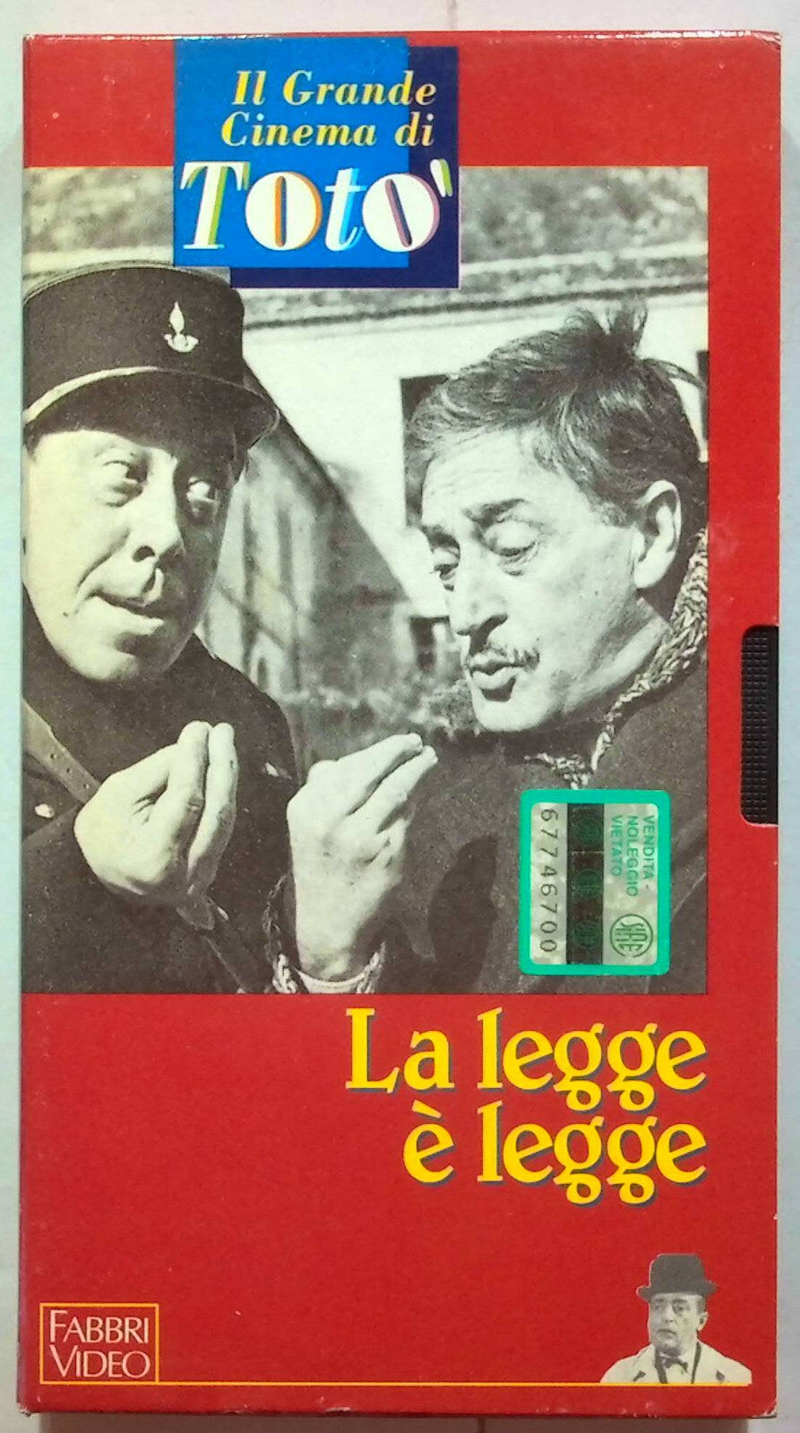 EBOND La Legge e Legge Editoriale VHS VH002079