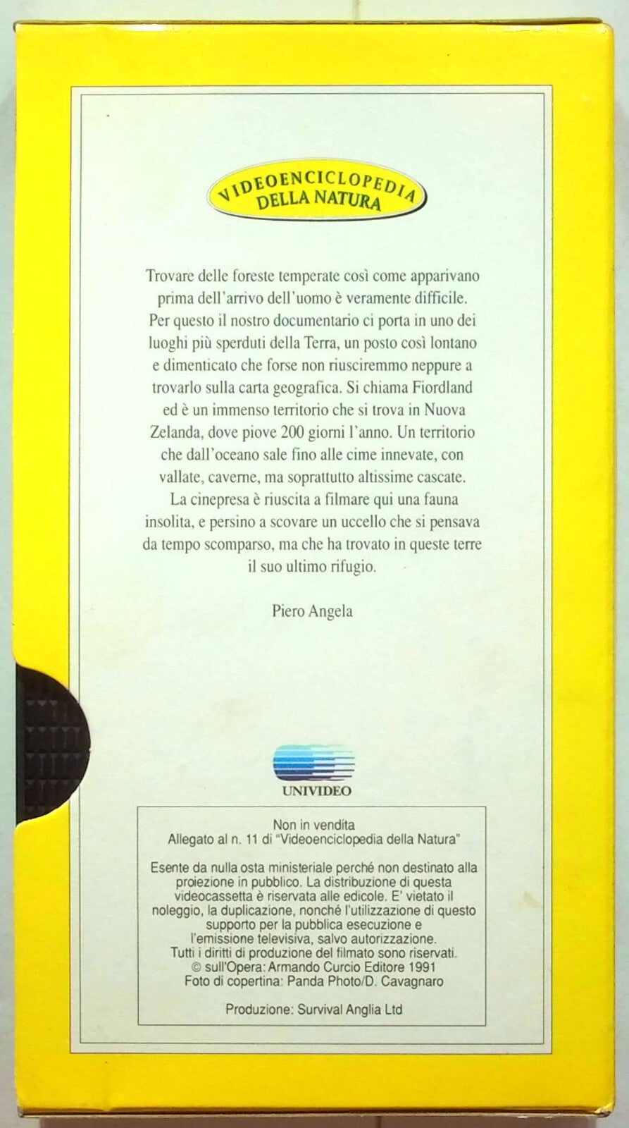 EBOND Videoenciclopedia Della Natura Volume 6 - Editoriale VHS VH002087