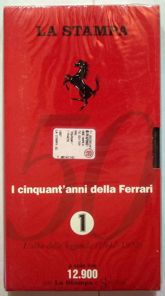 EBOND I 50 Anni Ferrari L'alba Della Leggenda 1947/58 Vol.1 Edit. VHS VH002118