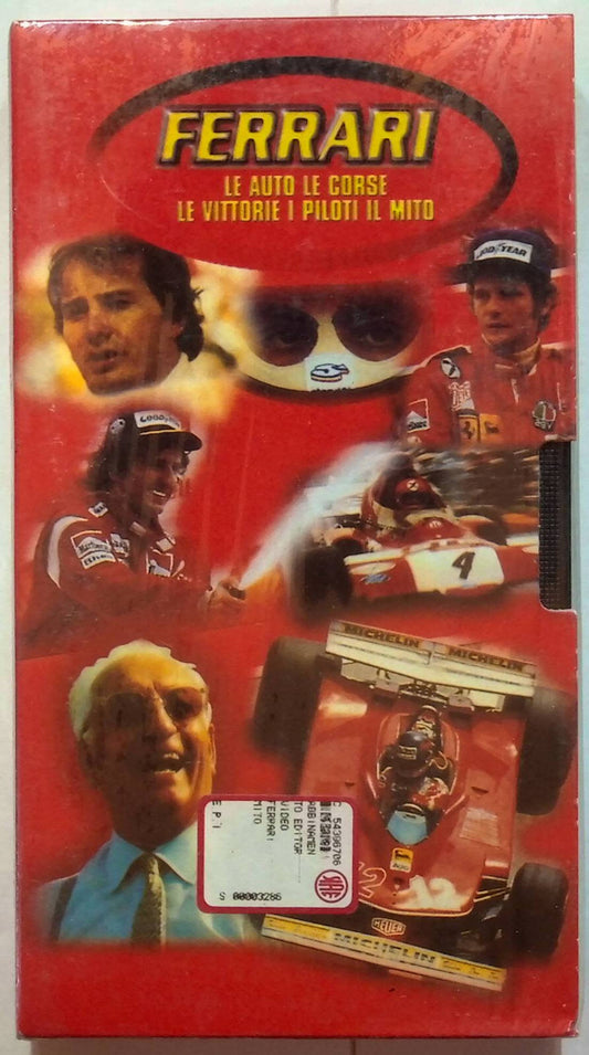 EBOND Ferrari Le Auto Le Corse Le Vittorie i Piloti Il Mito Edit. VHS VH002123
