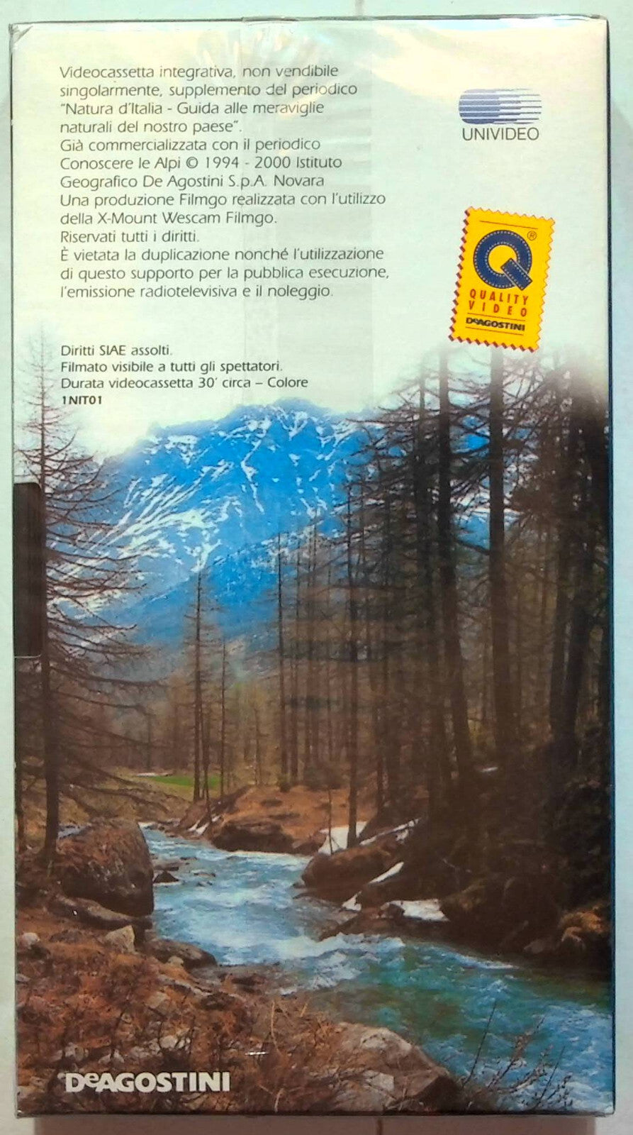 EBOND Natura D'italia - Grandi Parchi Naturali D'italia Editoriale VHS VH002125