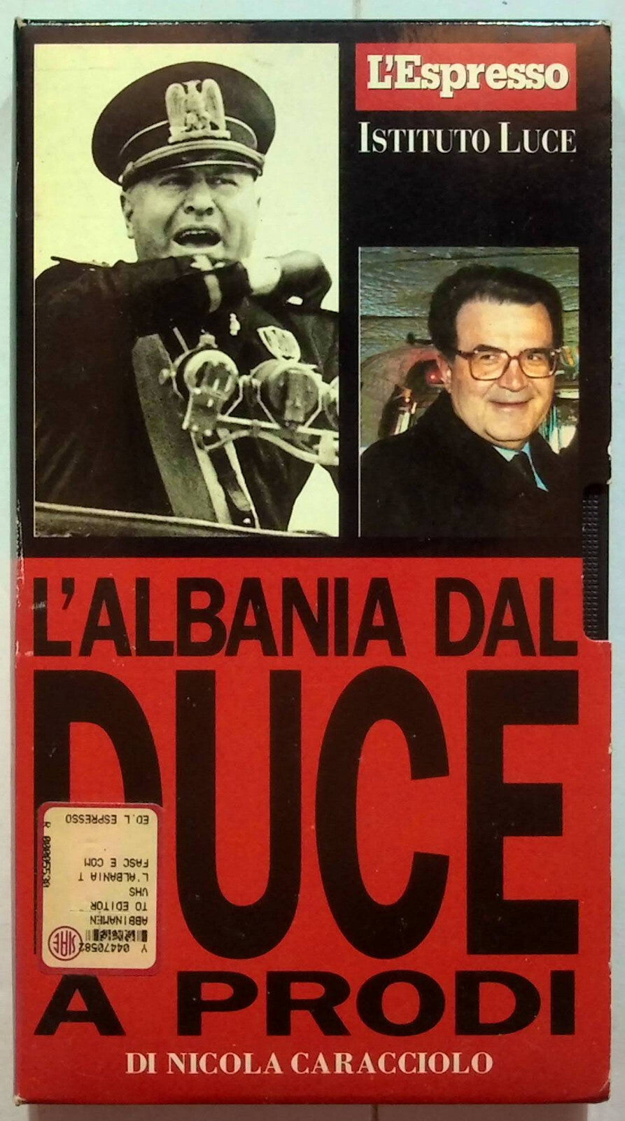 EBOND L'albania Dal Duce A Prodi Editoriale VHS VH002137