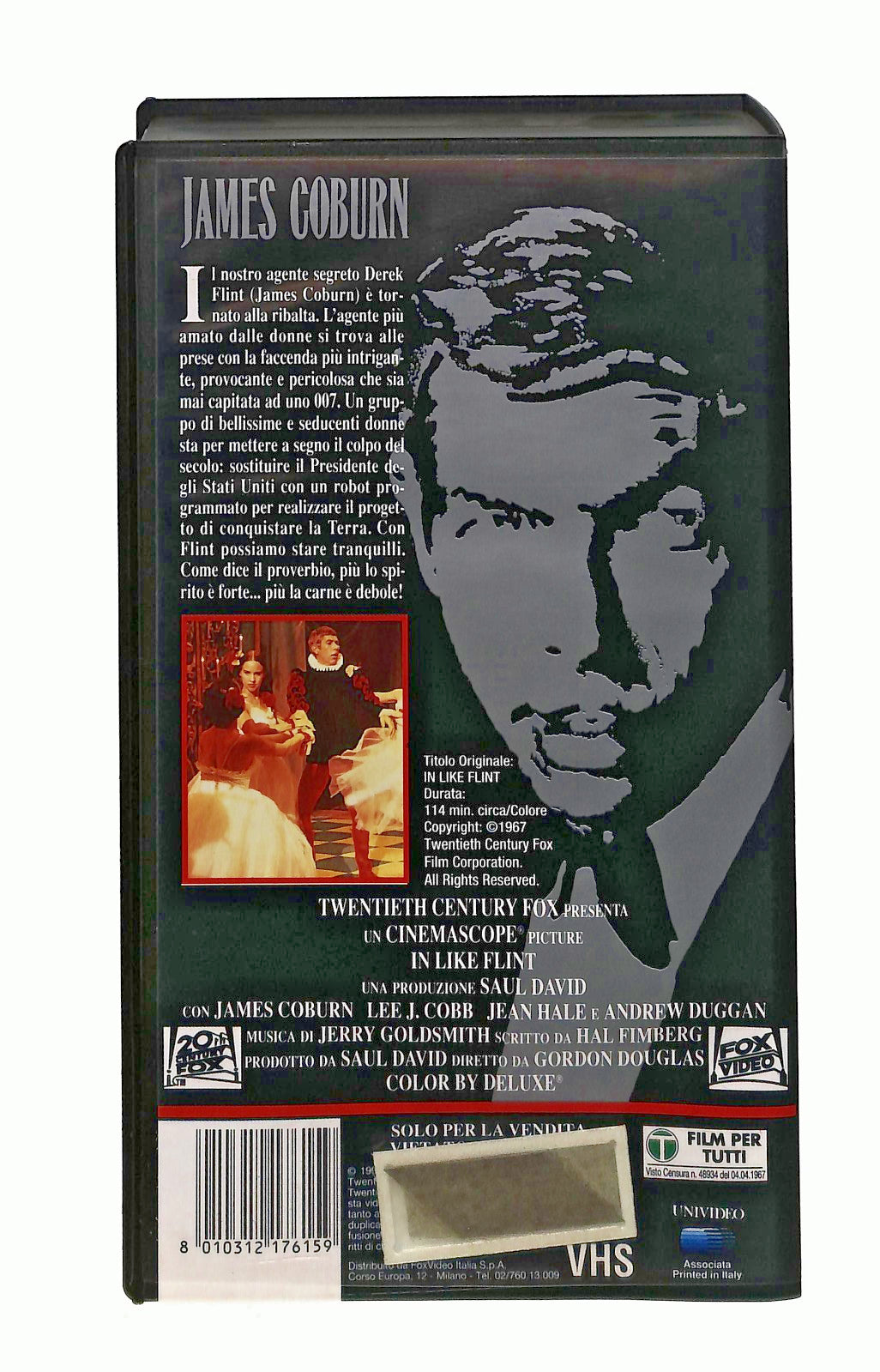 EBOND A Noi Piace Flint James Coburn Fox VHS VH002273