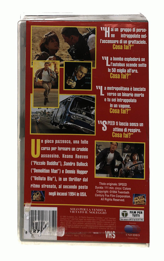 EBOND Speed Reeves Hopper Bullock Fox VHS VH002275