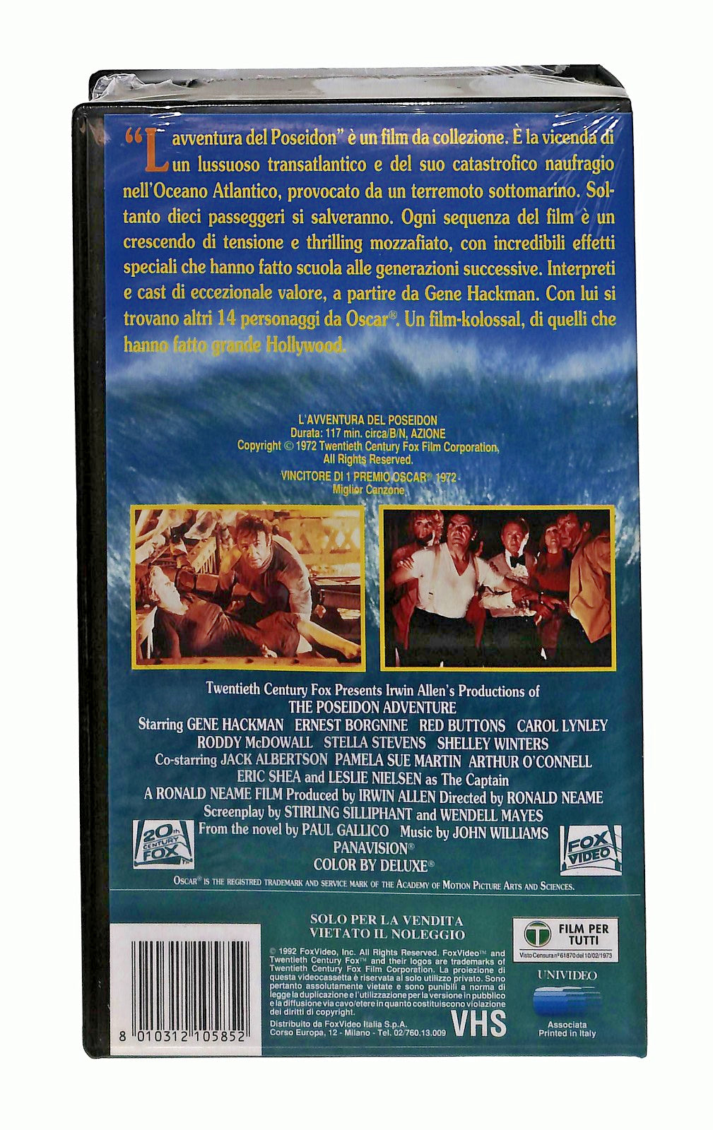 EBOND L Avventura Del Poseidon Fox VHS VH002276