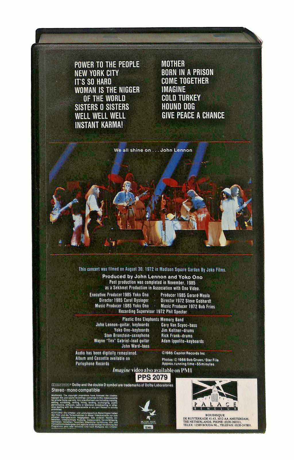 EBOND Live In New York City John Lennon No Ita VHS VH002277