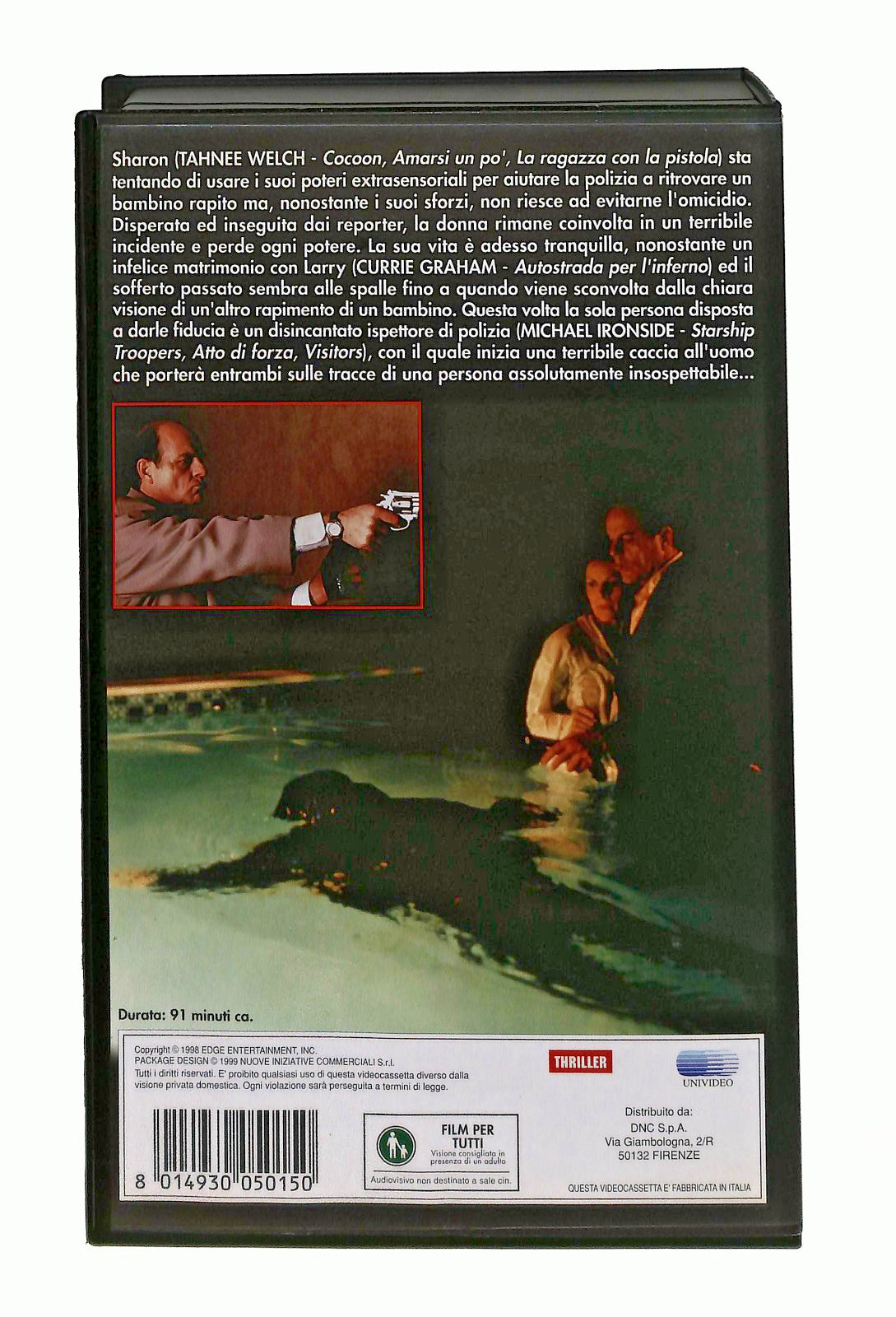 EBOND Black Light Una Luce Nelle Tenebre T Welch M Ironside VHS VH002278