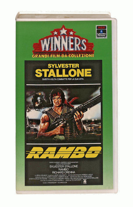 EBOND Rambo Sylvester Stallone Winners VHS VH002311