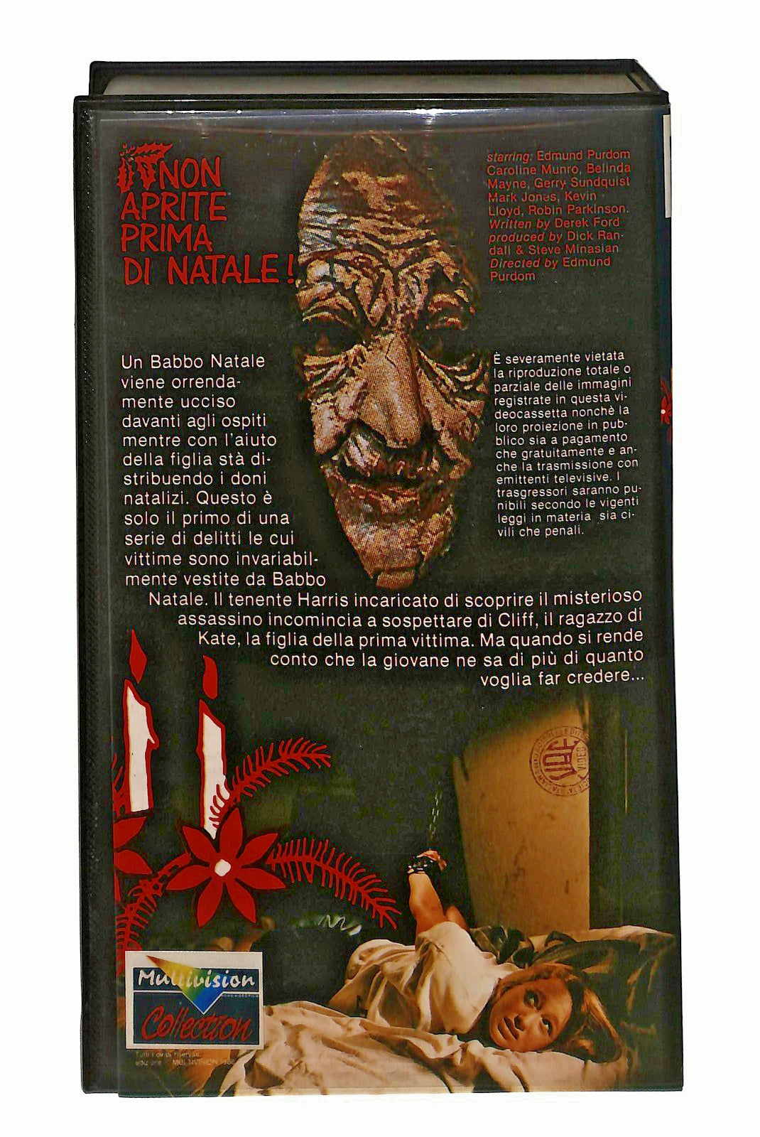 EBOND Non Aprite Prima Di Natale Edmund Purdom Multivision VHS VH002325