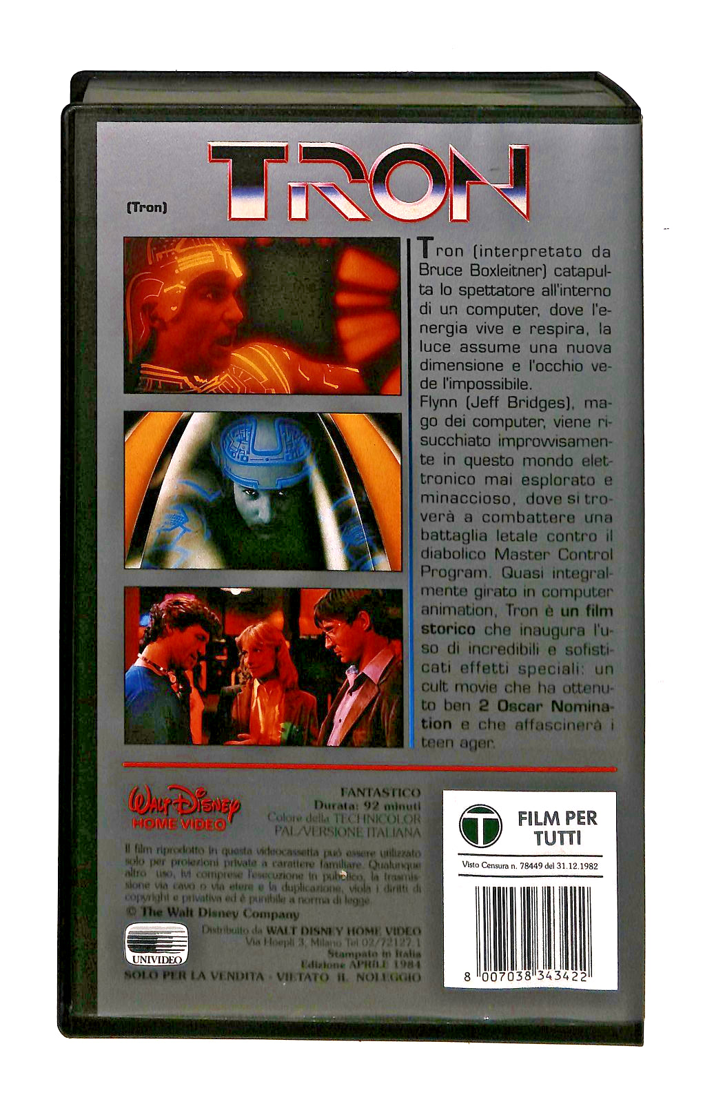 EBOND Tron Disney VHS VH002353