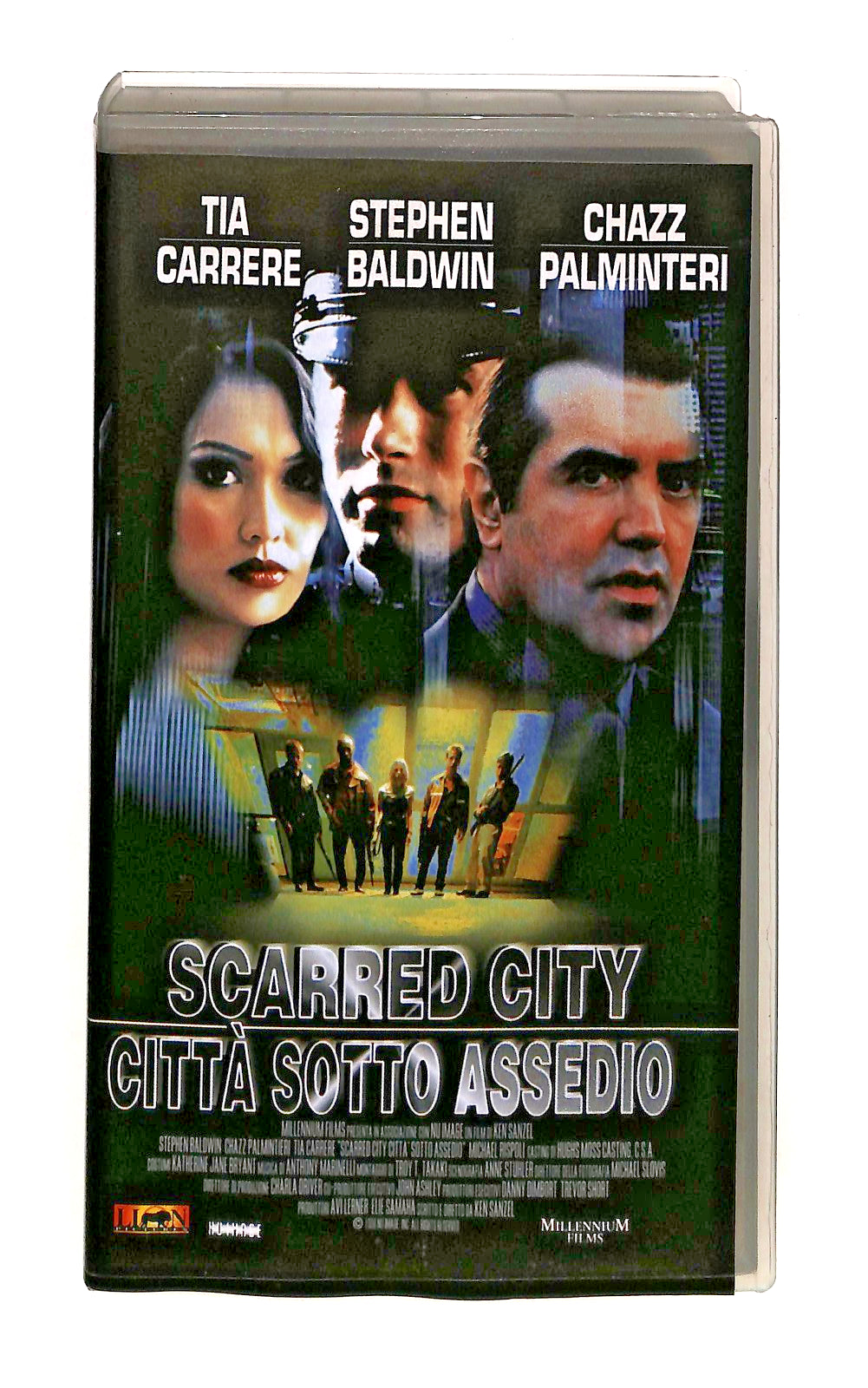 EBOND Scarred City Citta Sotto Assedio Carrere Baldwin Palminteri VHS VH002362