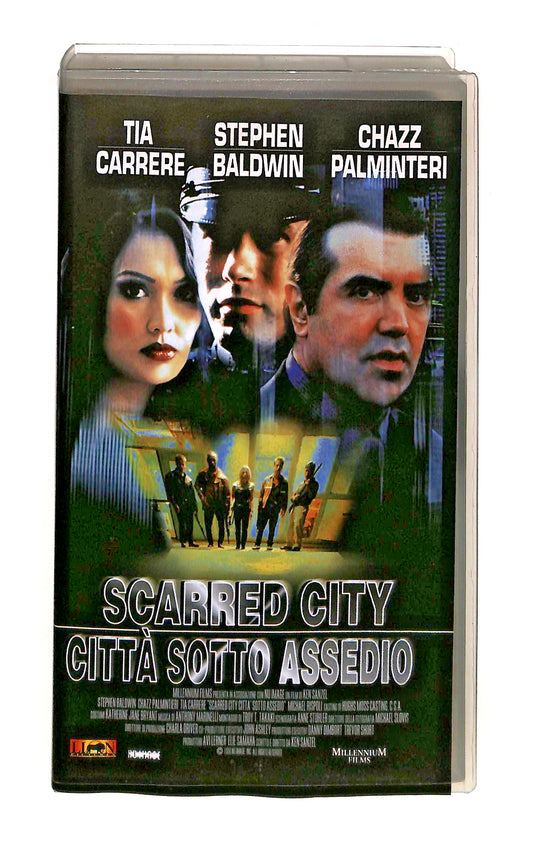 EBOND Scarred City Citta Sotto Assedio Carrere Baldwin Palminteri VHS VH002362