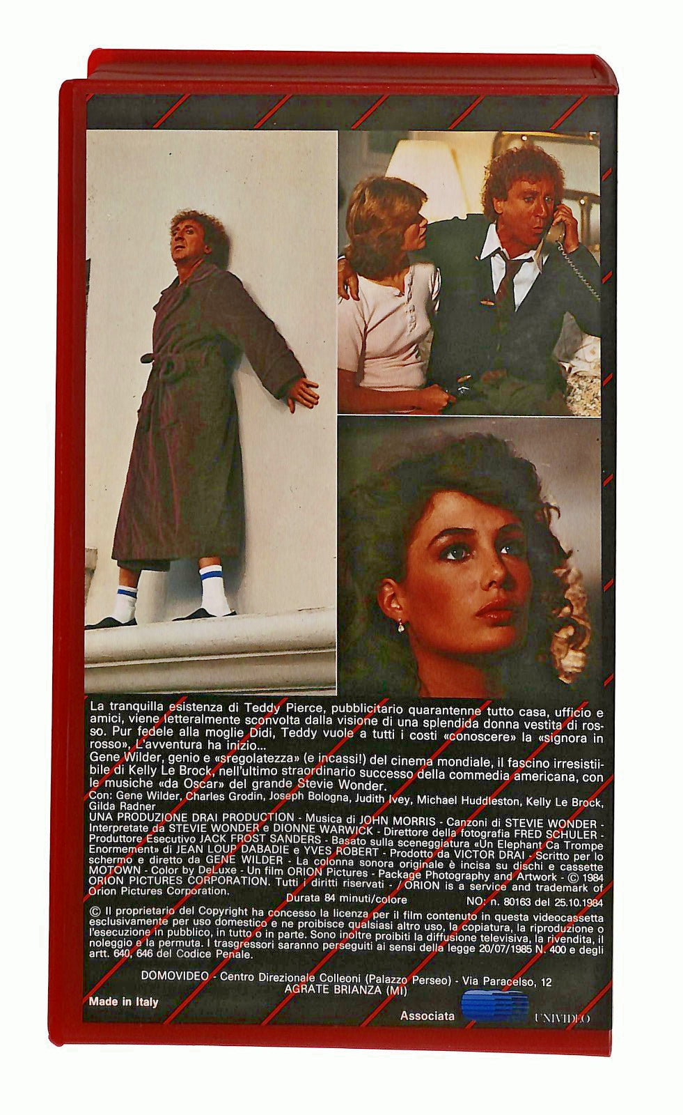 EBOND La Signora In Rosso Gene Wilder Domovideo VHS VH002381