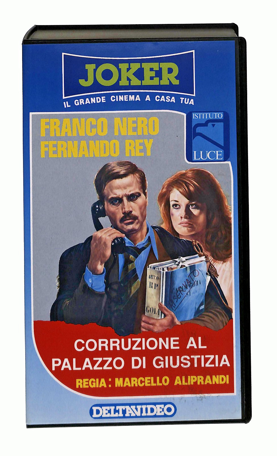 EBOND Corruzione Al Palazzo Di Giustizia Nero Rey Joker VHS VH002405