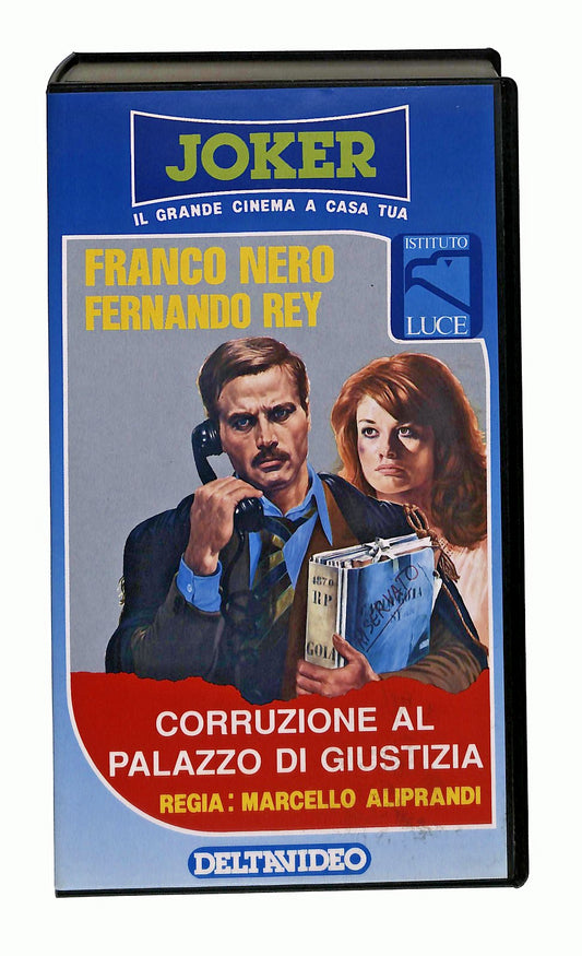 EBOND Corruzione Al Palazzo Di Giustizia Nero Rey Joker VHS VH002405