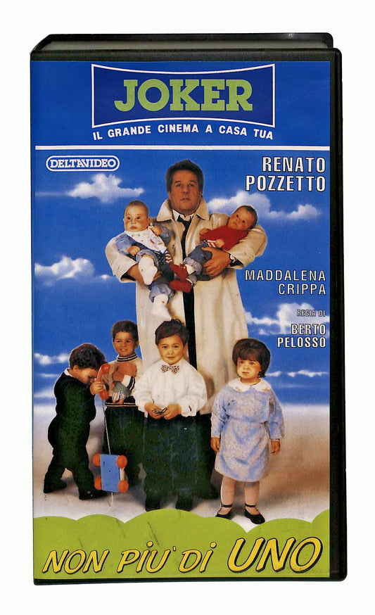 EBOND Non Piu Di Uno Renato Pozzetto Joker Deltavideo VHS VH002407