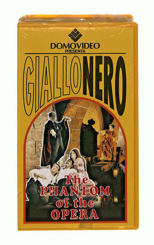 EBOND The Phantom Of The Opera Giallonero Domovideo VHS VH002415